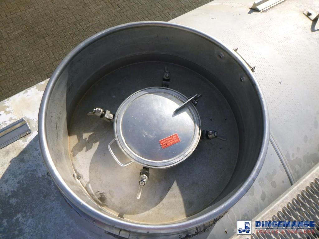 Magyar Chemical tank inox 32.5m3 / 1 comp Напівпричепи-автоцистерни