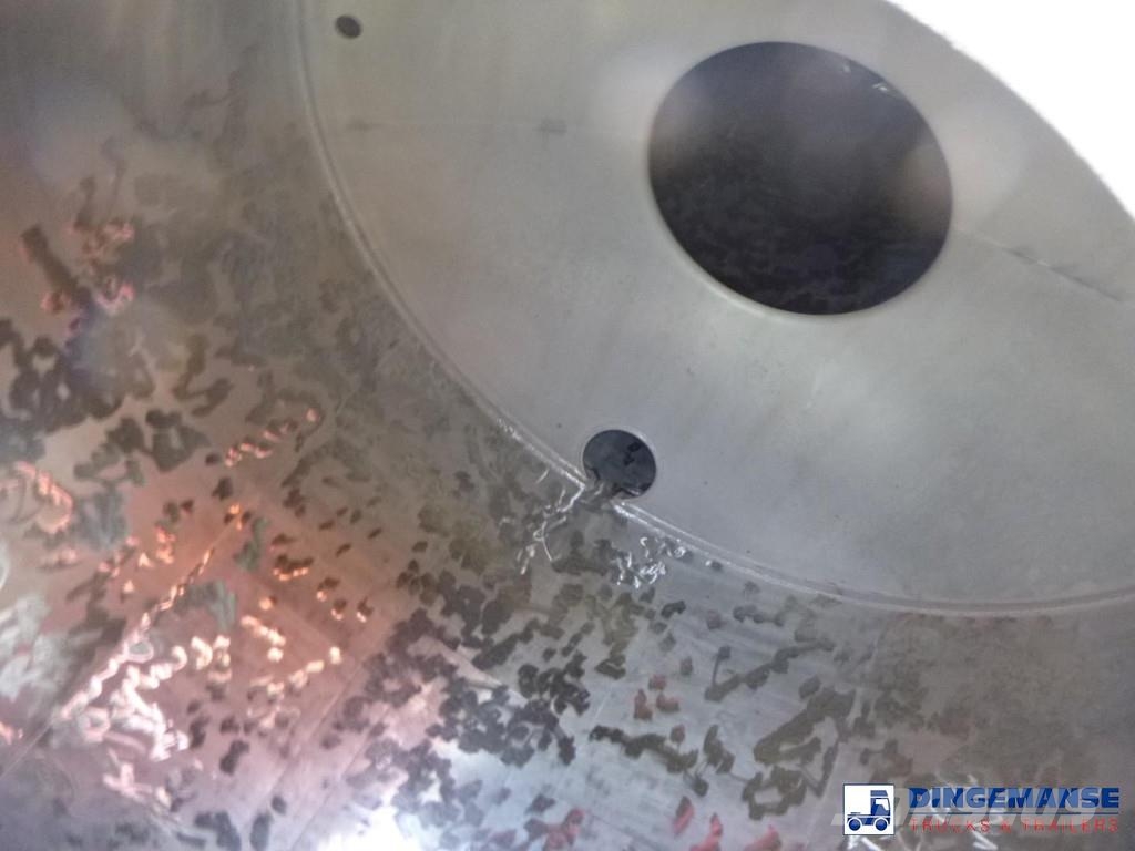 Magyar Chemical tank inox 32.5m3 / 1 comp Напівпричепи-автоцистерни