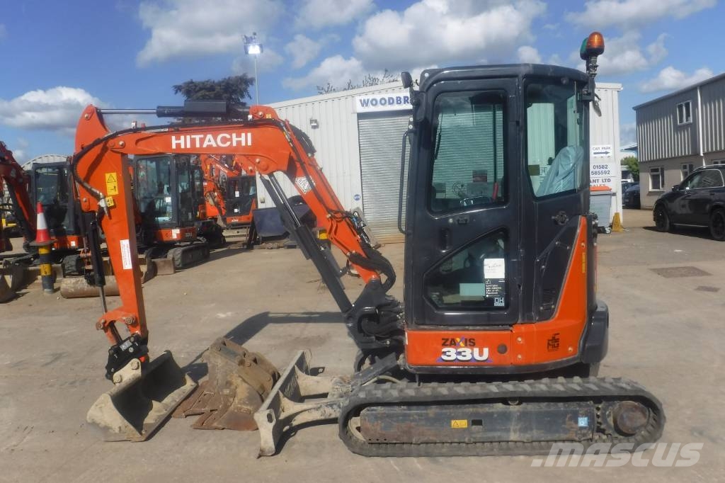 Hitachi ZX 33 U-6 Mini bagri <7t