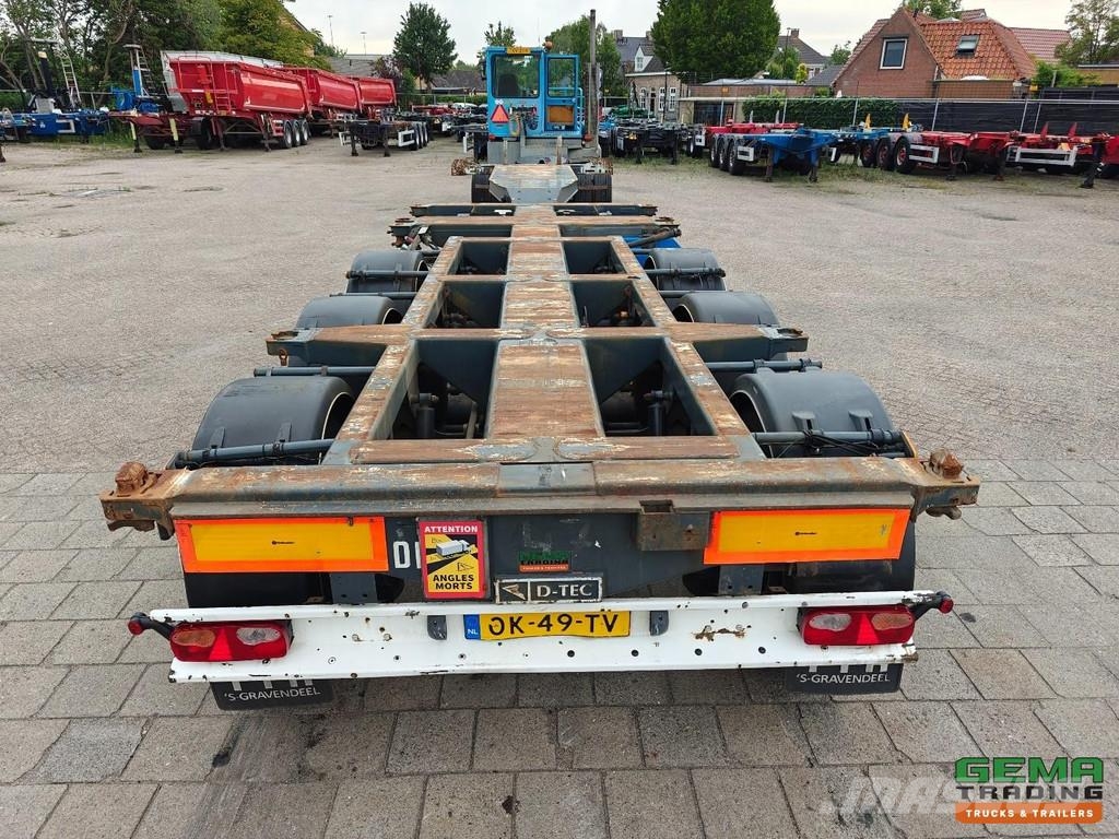 D-tec FT-43-03V Multi - All Connections - GenSet - LiftA Semirremolques portacontenedores