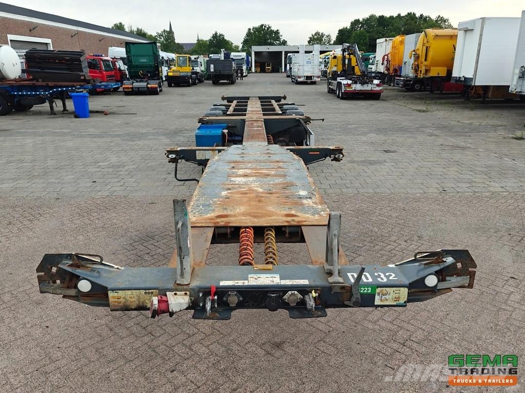 D-tec FT-43-03V Multi - All Connections - GenSet - LiftA Semirremolques portacontenedores