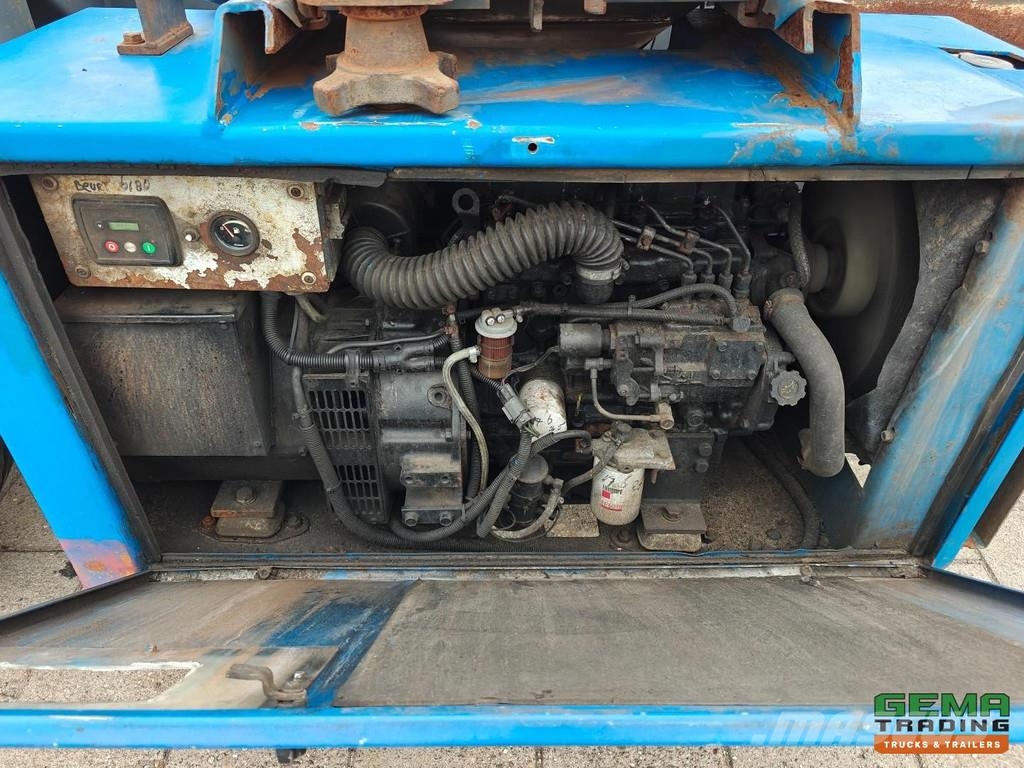 D-tec FT-43-03V Multi - All Connections - GenSet - LiftA Semirremolques portacontenedores