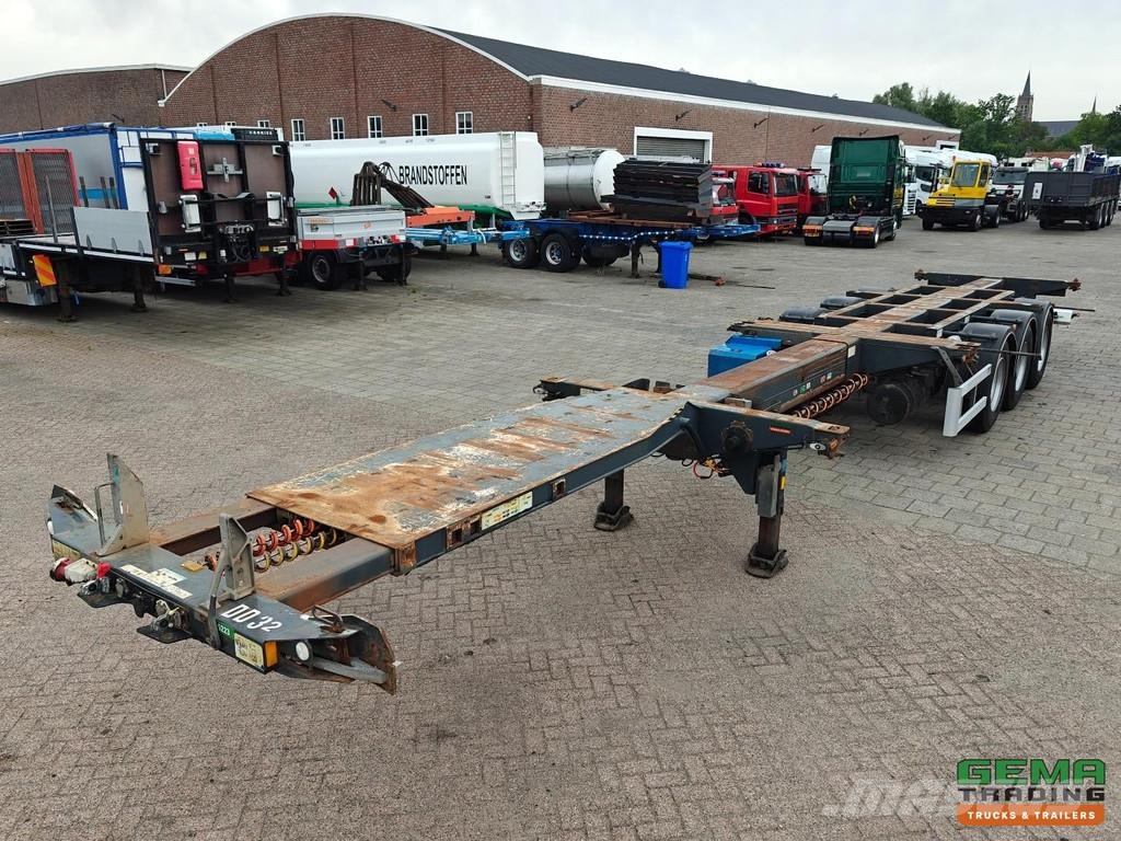 D-tec FT-43-03V Multi - All Connections - GenSet - LiftA Semirremolques portacontenedores