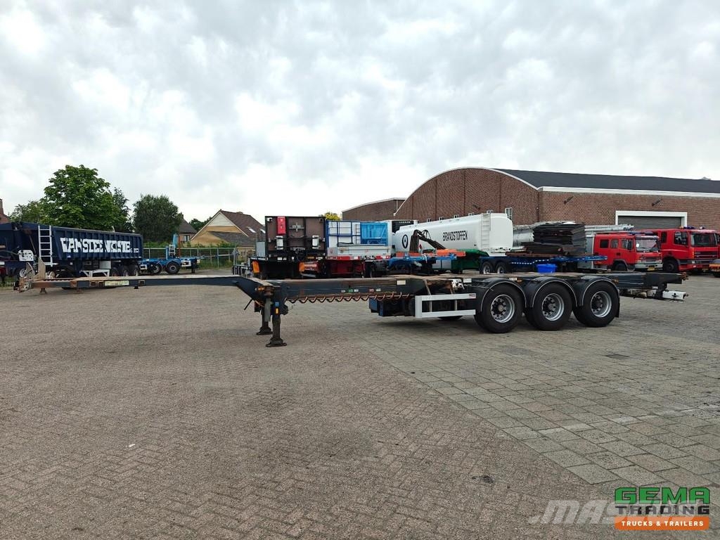 D-tec FT-43-03V Multi - All Connections - GenSet - LiftA نصف مقطورات حاويات