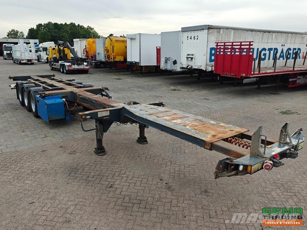 D-tec FT-43-03V Multi - All Connections - GenSet - LiftA نصف مقطورات حاويات