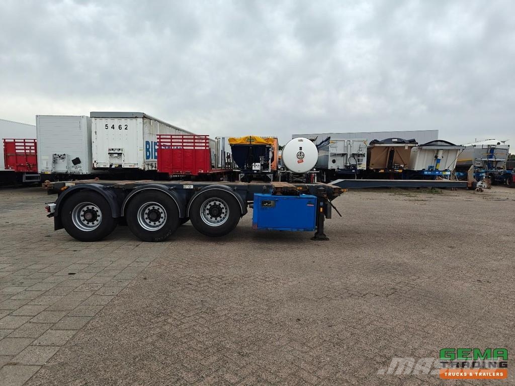 D-tec FT-43-03V Multi - All Connections - GenSet - LiftA Semirremolques portacontenedores