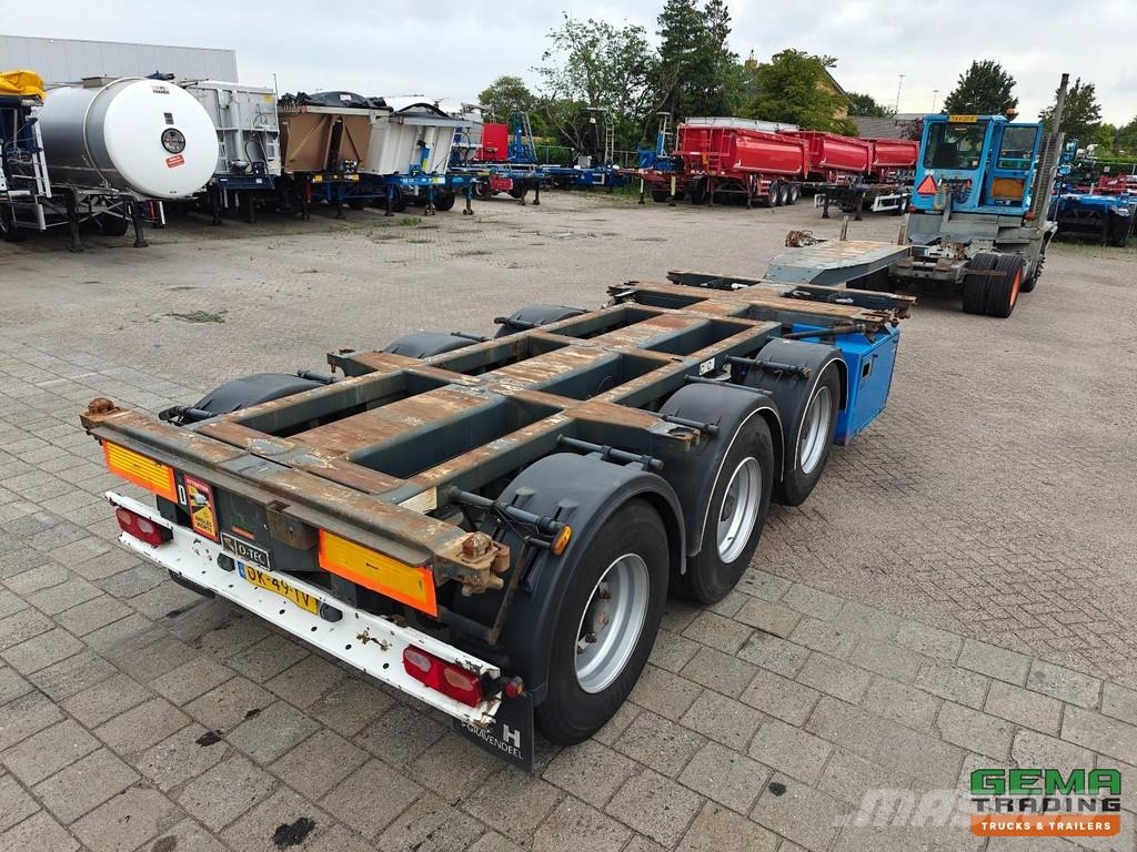 D-tec FT-43-03V Multi - All Connections - GenSet - LiftA Semirremolques portacontenedores