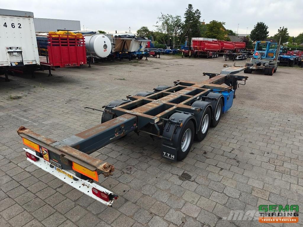 D-tec FT-43-03V Multi - All Connections - GenSet - LiftA Semirremolques portacontenedores