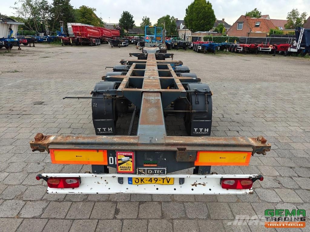 D-tec FT-43-03V Multi - All Connections - GenSet - LiftA Semirremolques portacontenedores