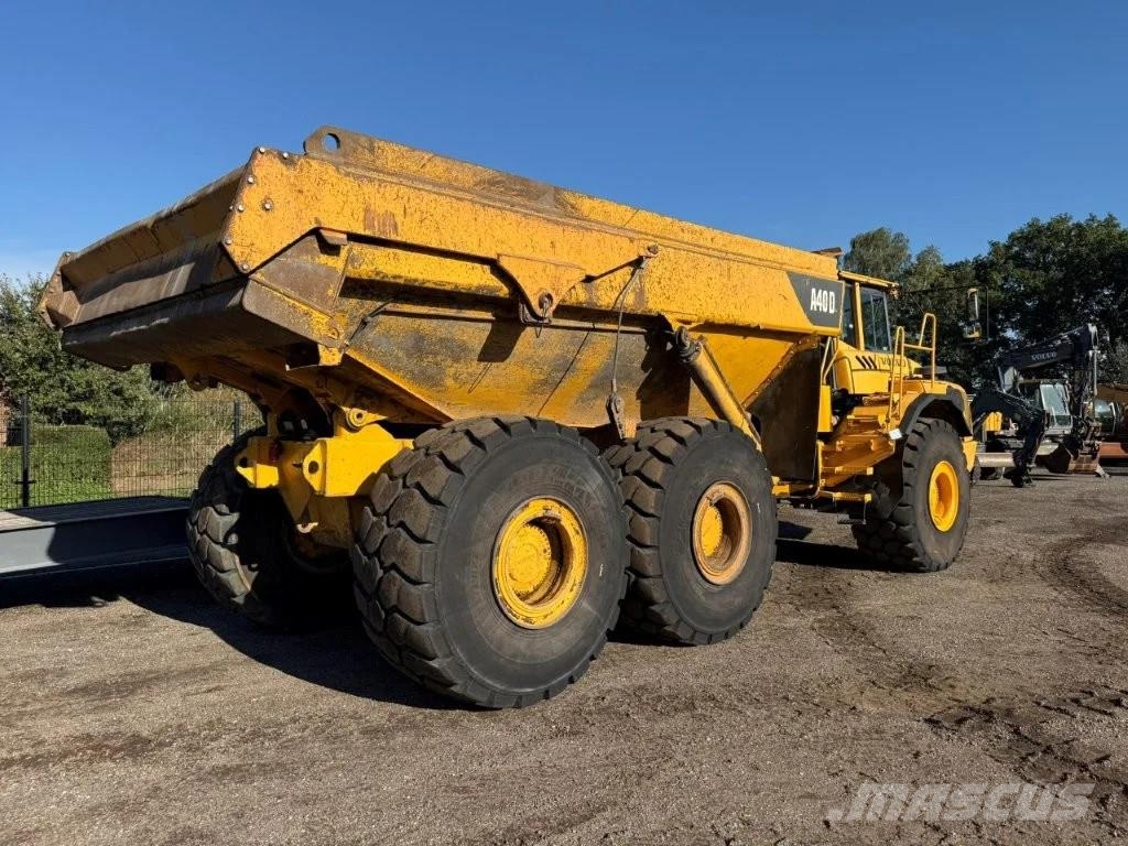 Volvo A40D Artikulētie pašizgāzēji