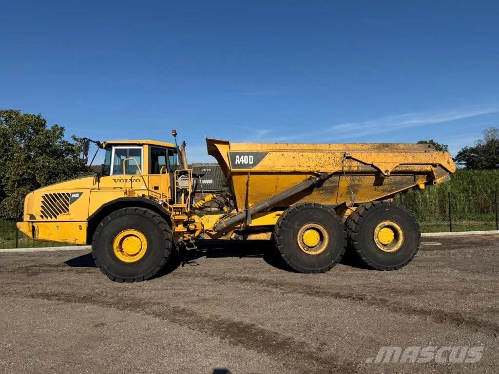 Volvo A40D Artikulētie pašizgāzēji