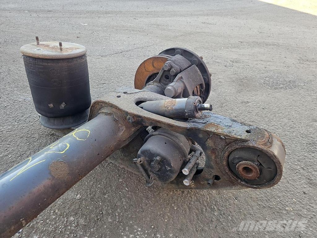 SAF B19-19K / SBK1937-11S/TRAILER AXLE /SINGLE TIRES/ Osovine