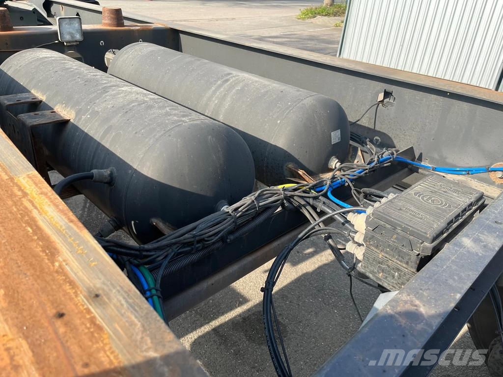 Fliegl 4 x ZWP 180 2-Achs Lafette NEUWERTIG مقطورات حاويات