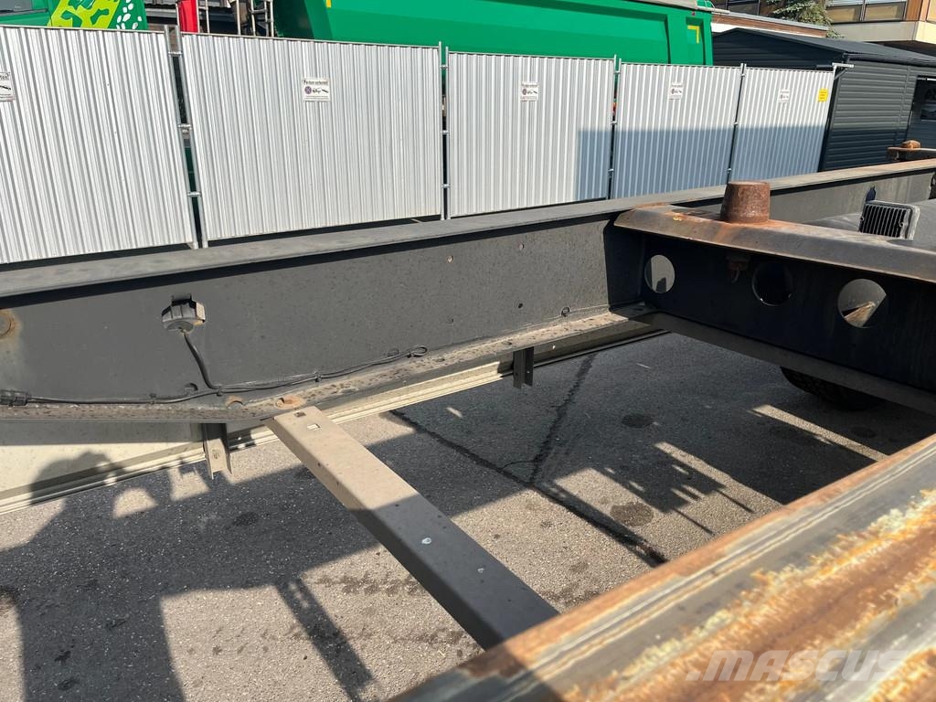 Fliegl 4 x ZWP 180 2-Achs Lafette NEUWERTIG مقطورات حاويات