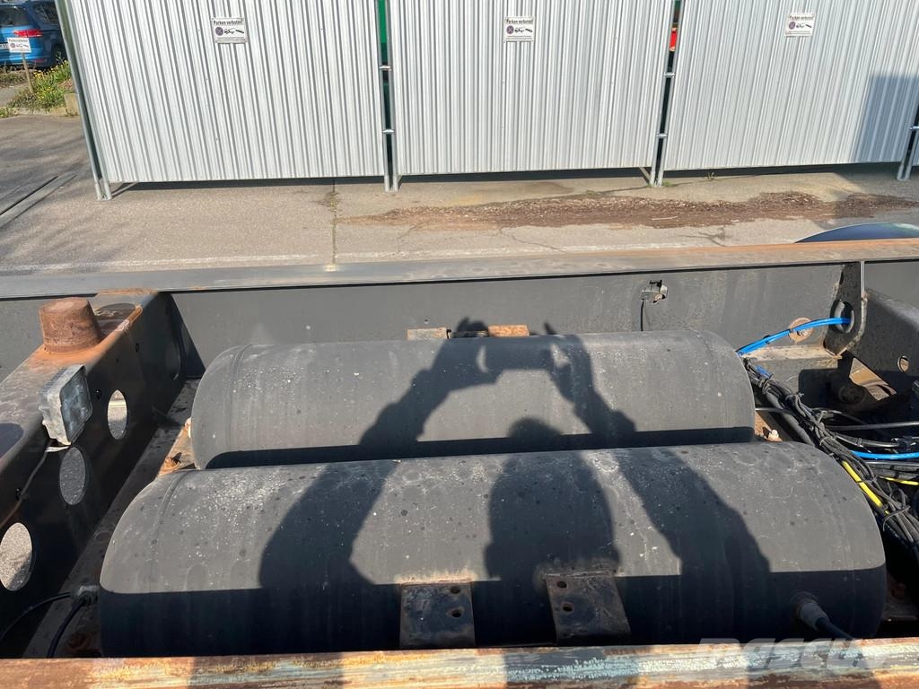 Fliegl 4 x ZWP 180 2-Achs Lafette NEUWERTIG مقطورات حاويات