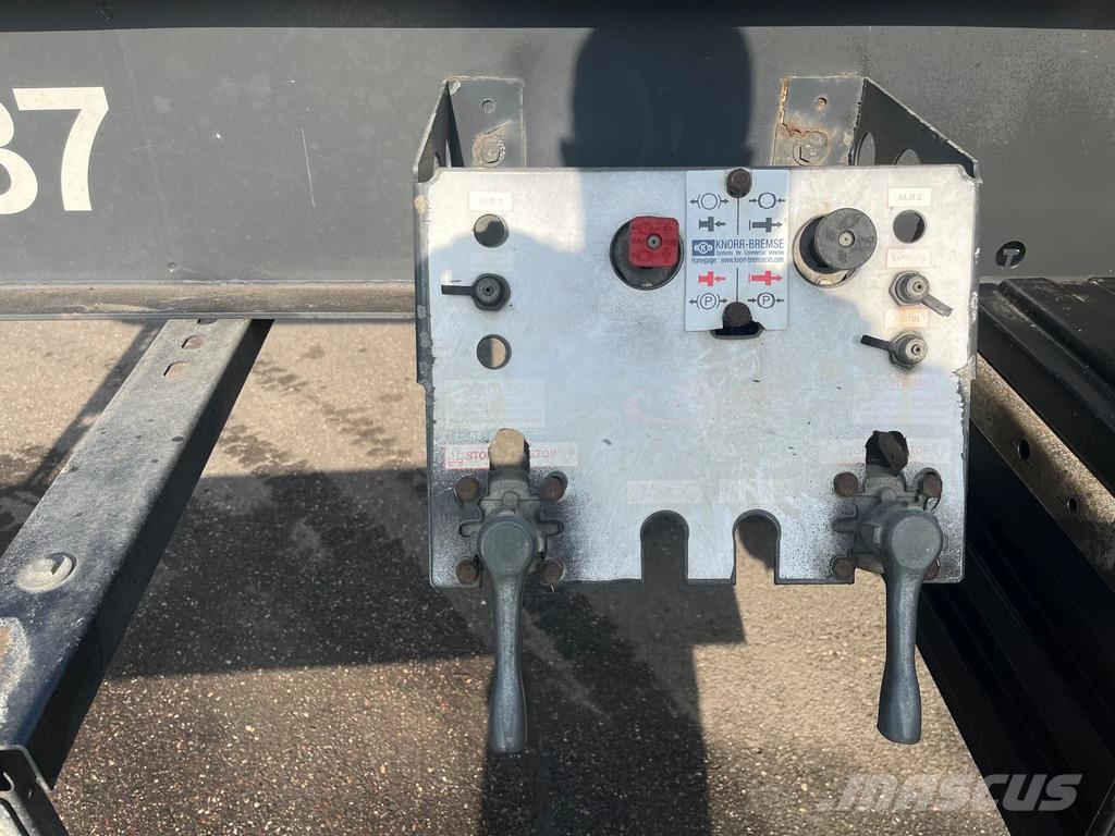 Fliegl 4 x ZWP 180 2-Achs Lafette NEUWERTIG مقطورات حاويات