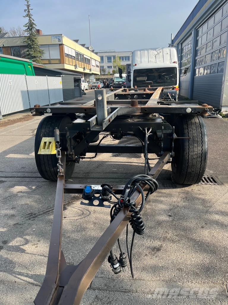 Fliegl 4 x ZWP 180 2-Achs Lafette NEUWERTIG مقطورات حاويات