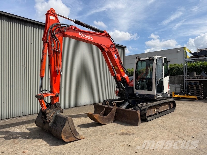 Kubota KX 080-3 Midi excavators  7t - 12t