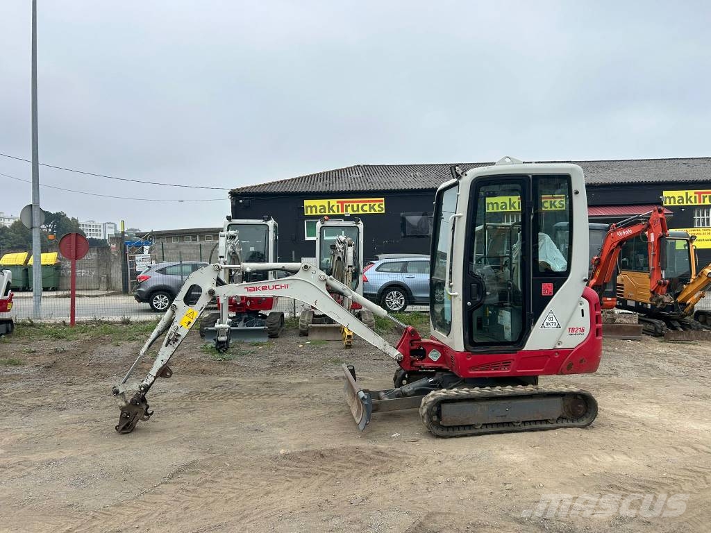 Takeuchi TB 216 Mini excavators < 7t