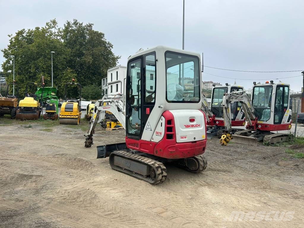 Takeuchi TB 216 Mini excavators < 7t