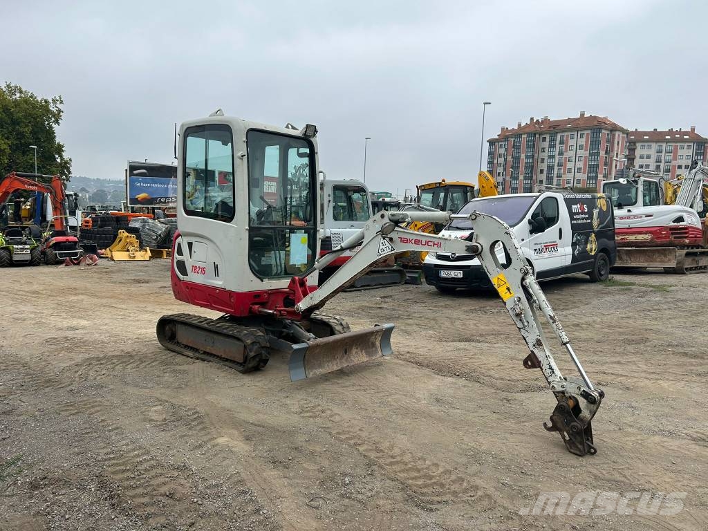 Takeuchi TB 216 Mini excavators < 7t