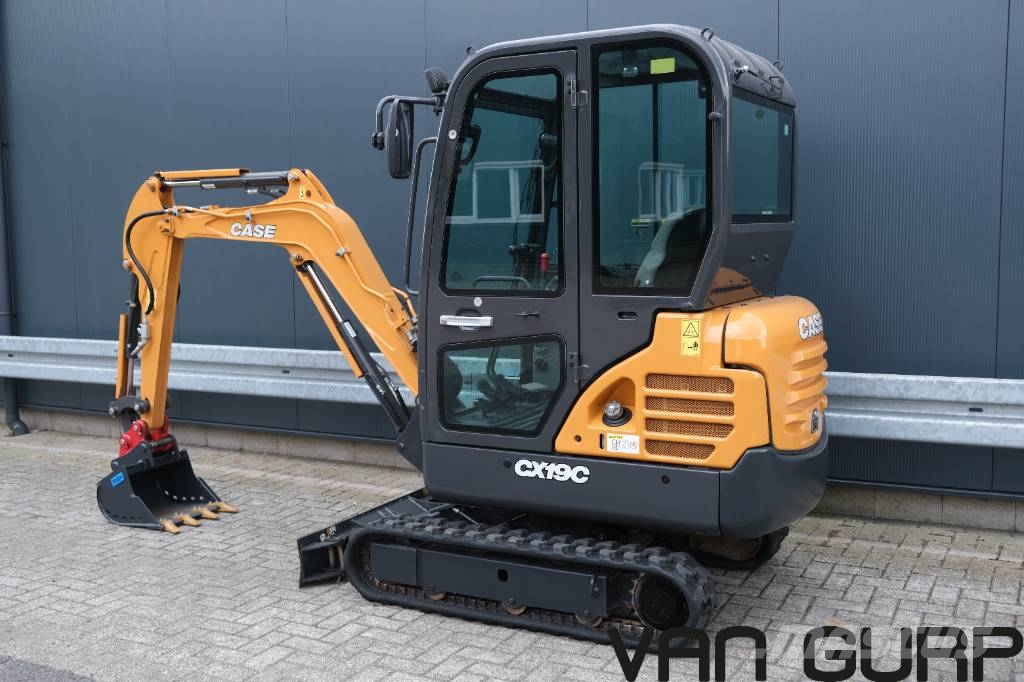 CASE CX 19 C | 2022 | 440std ( v.g.l. Bobcat E19 ) Mini bagri <7t