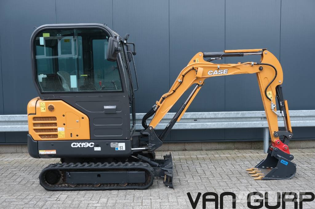 CASE CX 19 C | 2022 | 440std ( v.g.l. Bobcat E19 ) Mini bagri <7t