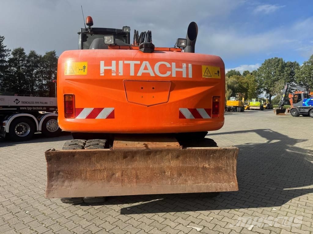 Hitachi ZX140 ZX140-5B 5300 uur !! Ekskavatori uz riteņiem