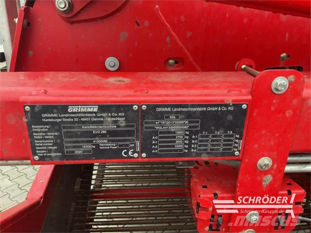 Grimme EVO 280 UB | CLODSEP Kombajni za zelenjavo