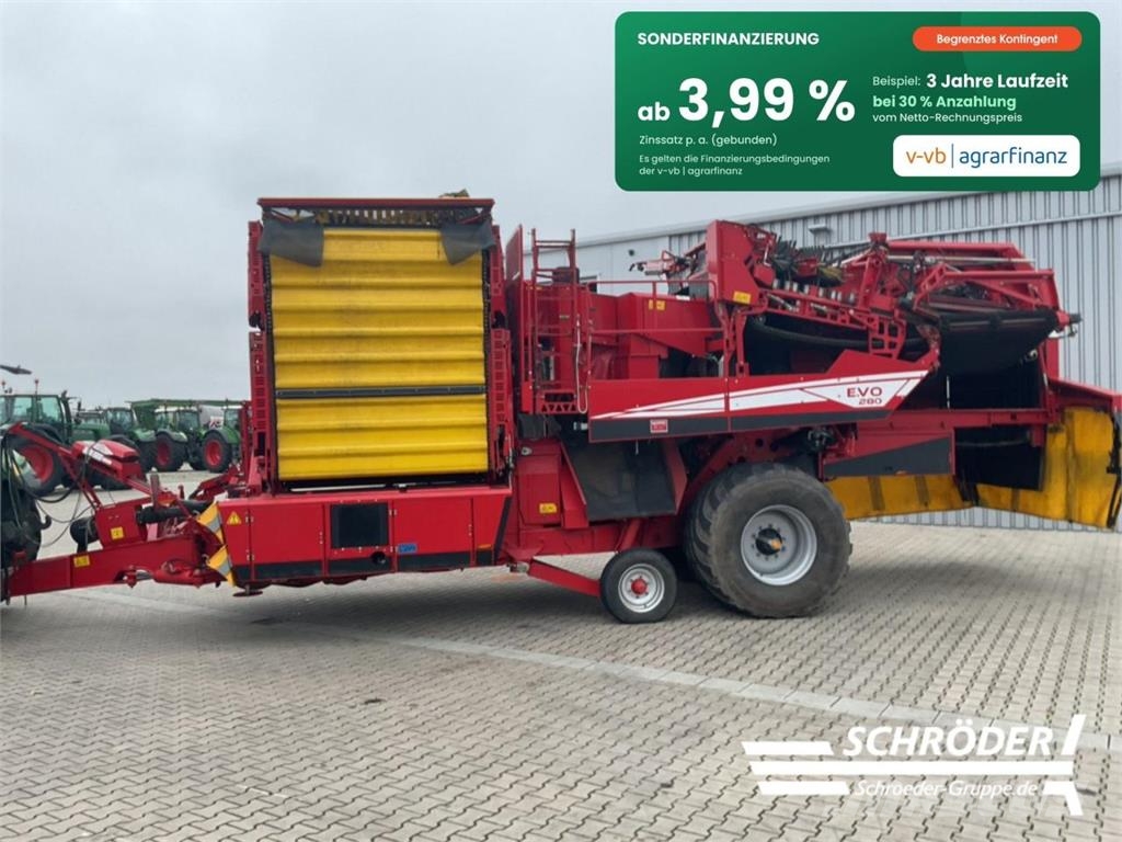 Grimme EVO 280 UB | CLODSEP Bollenoogstmachines