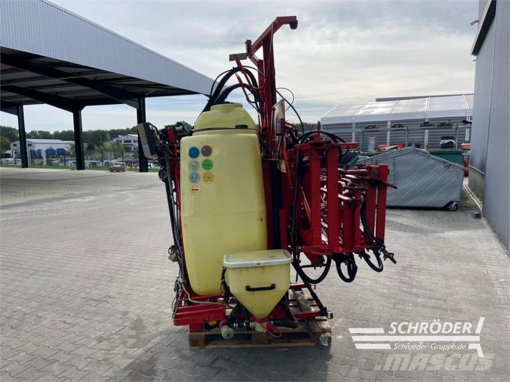 Rau D2 1000 L Įmontuoti purkštuvai