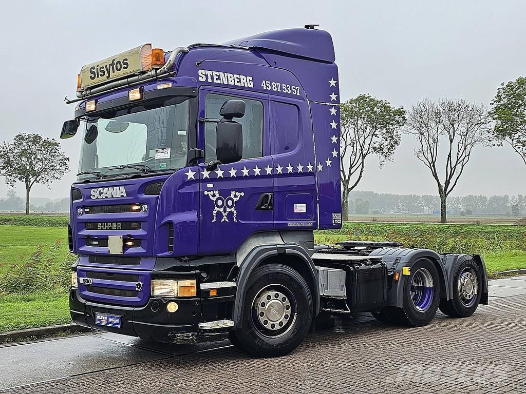Scania R500 V8 6X2 Nyergesvontatók