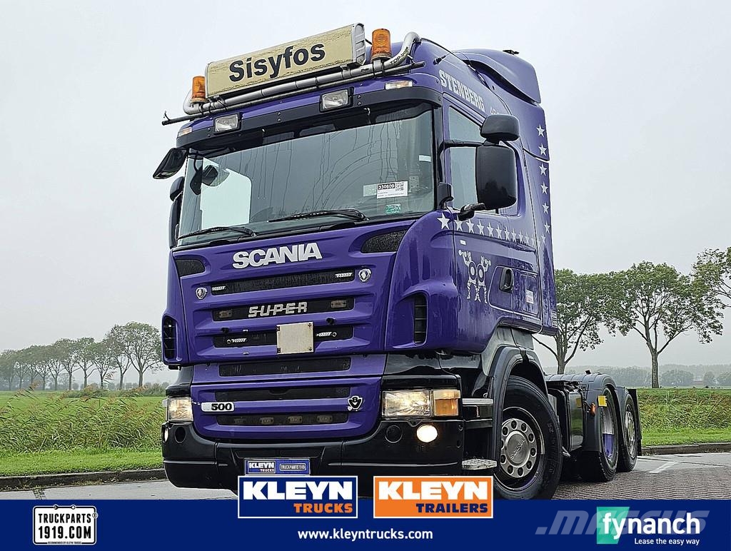 Scania R500 V8 6X2 Nyergesvontatók