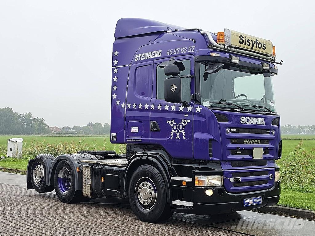 Scania R500 V8 6X2 Nyergesvontatók