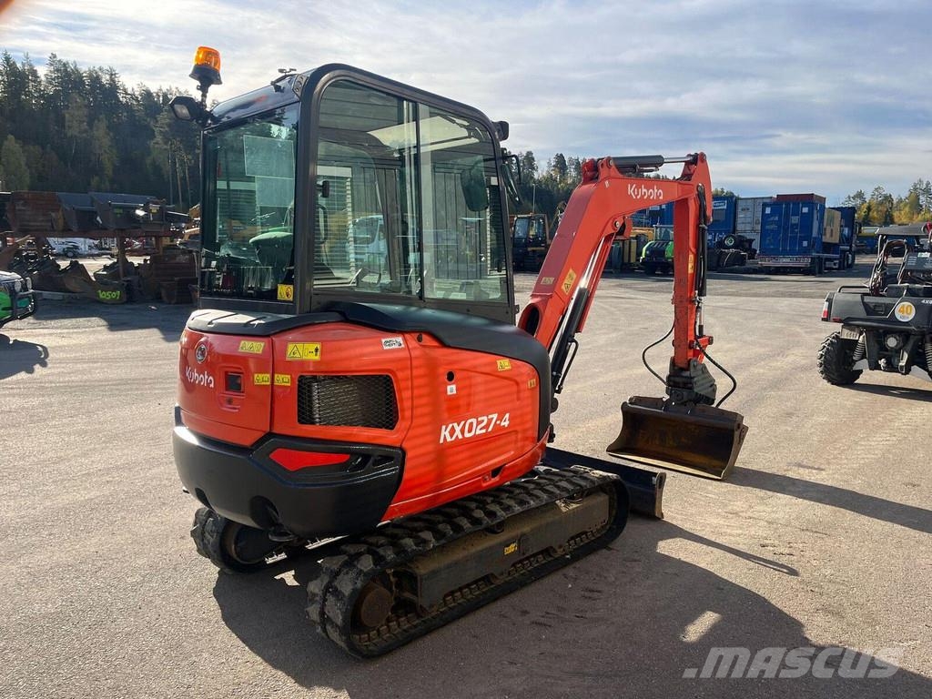 Kubota KX027-4 Minigravere <7t