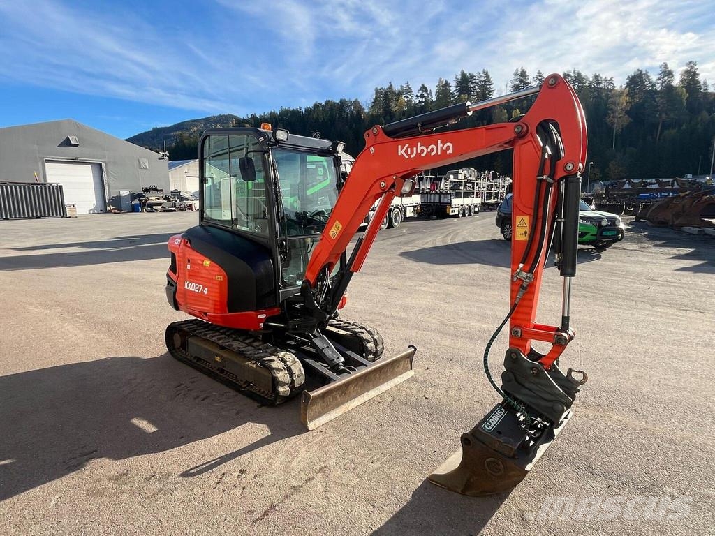Kubota KX027-4 Minigravere <7t