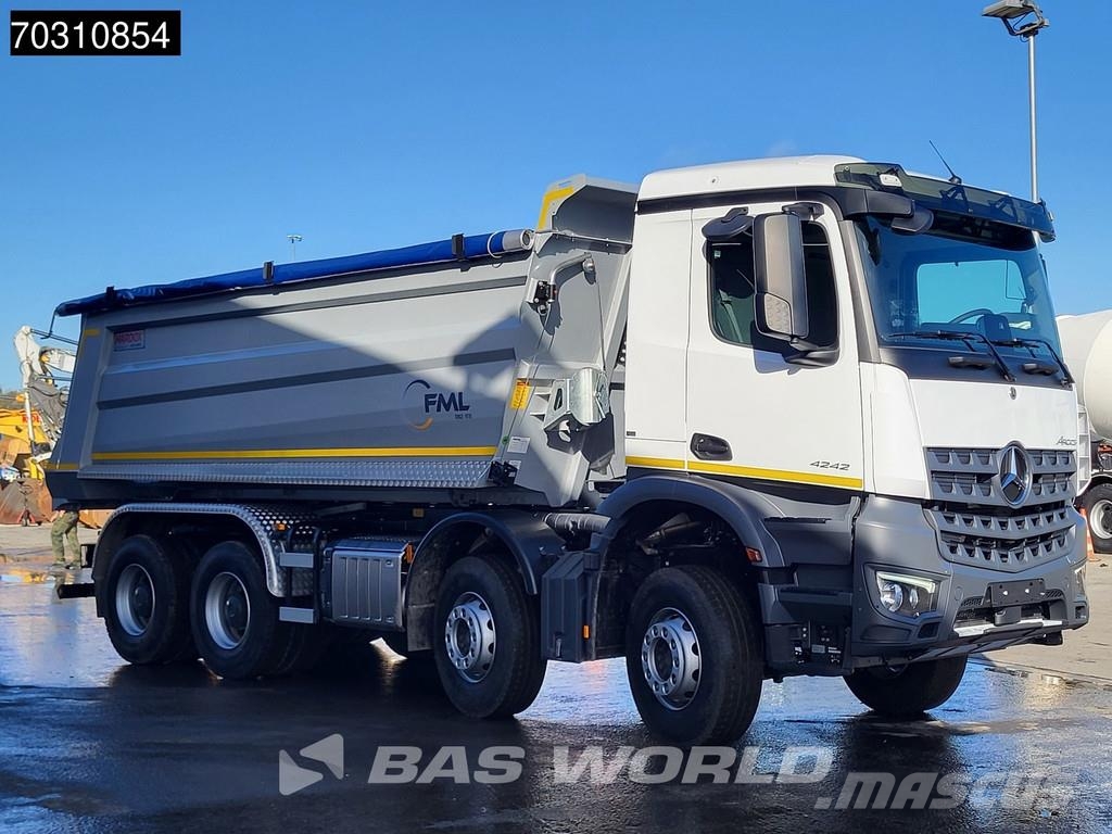 Mercedes-Benz Arocs 4242 8X4 NEW! 20m3 Tipper 13-Ltr Engine Full Pašizgāzējs