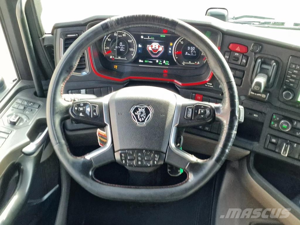 Scania R580 V8 NGS Highline 6x2 - BDF - Retarder - Full a Demontažnii kamioni za podizanje kabela