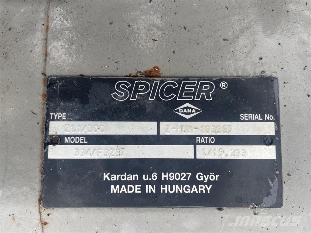 JCB 525-60-Dana Spicer 211/300-Axle/Achse/As Ejes