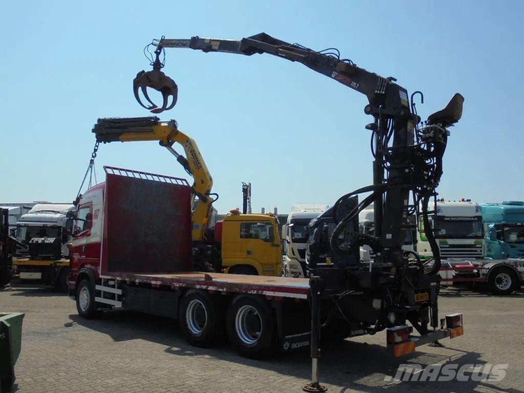 Scania R730 V8 + Euro 5 + Loglift 115Z + 6X4 + DISCOUNTED Mobiilinosturit