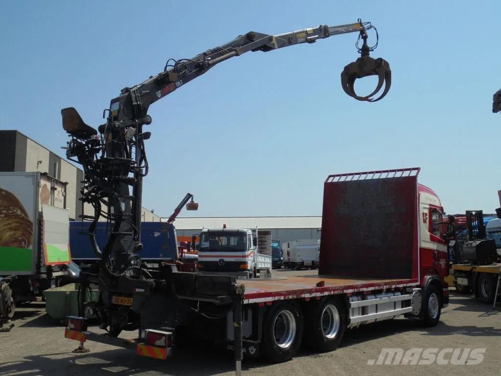 Scania R730 V8 + Euro 5 + Loglift 115Z + 6X4 + DISCOUNTED Mobiilinosturit