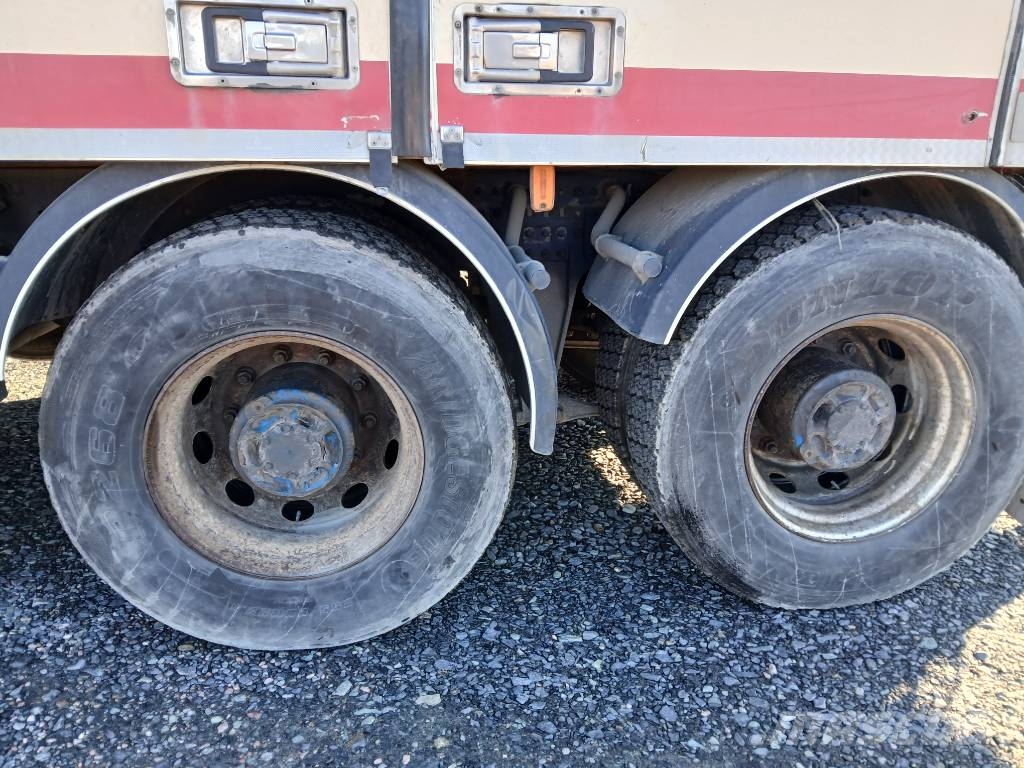 Volvo FH16 8x4 euro5  alustana Шаси кабини