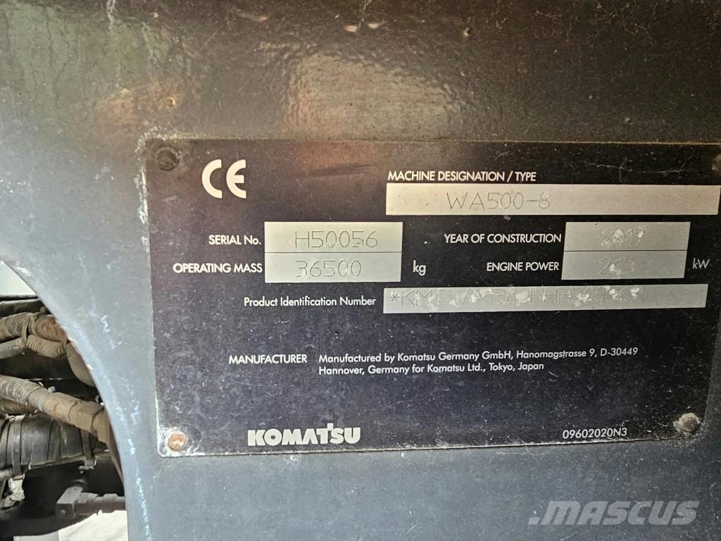 Komatsu WA500-8 لوادر بعجل