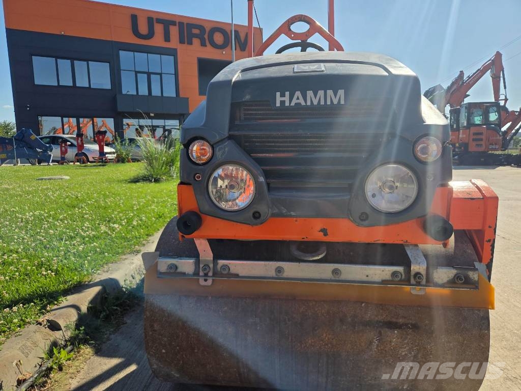 Hamm HD 10 C VV, 2019, 667h, 1m wide, Kubota Οδοστρωτήρες διπλού κυλίνδρου