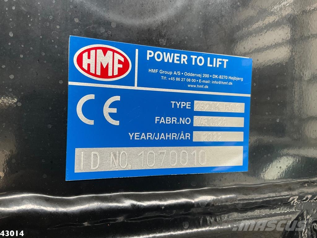 Volvo FM 430 HMF 23 Tonmeter laadkraan Lastväxlare/Krokbilar