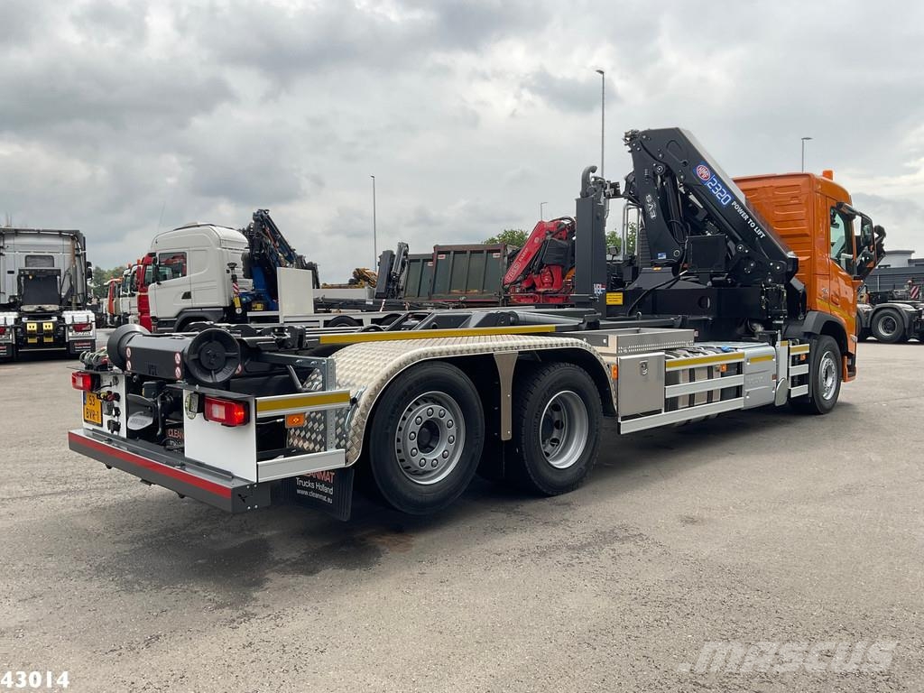 Volvo FM 430 HMF 23 Tonmeter laadkraan Lastväxlare/Krokbilar
