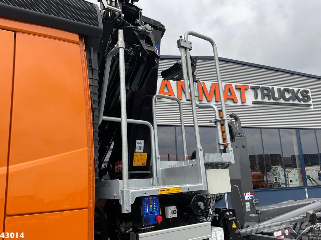 Volvo FM 430 HMF 23 Tonmeter laadkraan Lastväxlare/Krokbilar