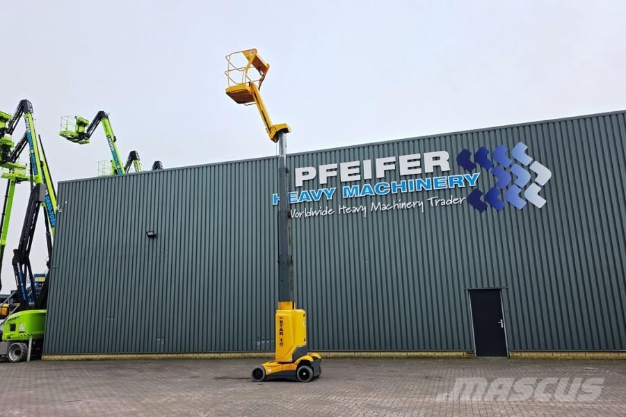 Haulotte STAR 10 Electric, 10m Working Height, 3m Reach, 20 Коленчатые подъемники