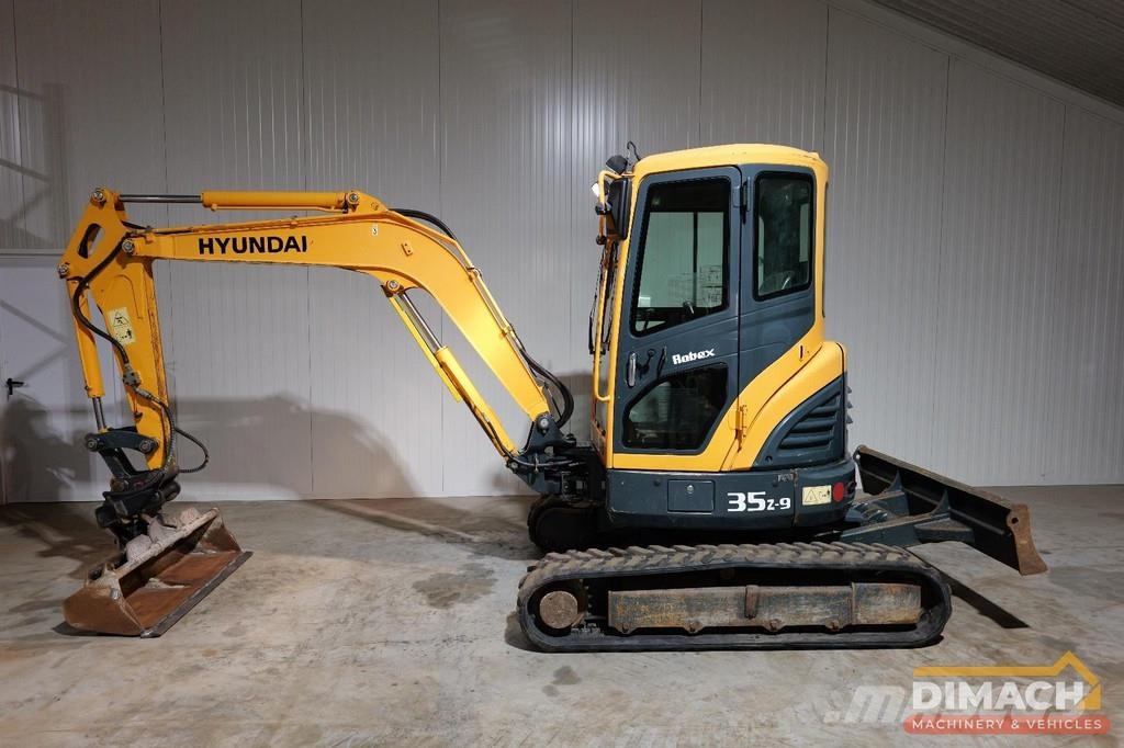 Hyundai ROBEX35Z-9 Robex 35Z-9 - 3650 kg - air conditionin Miniexcavadoras