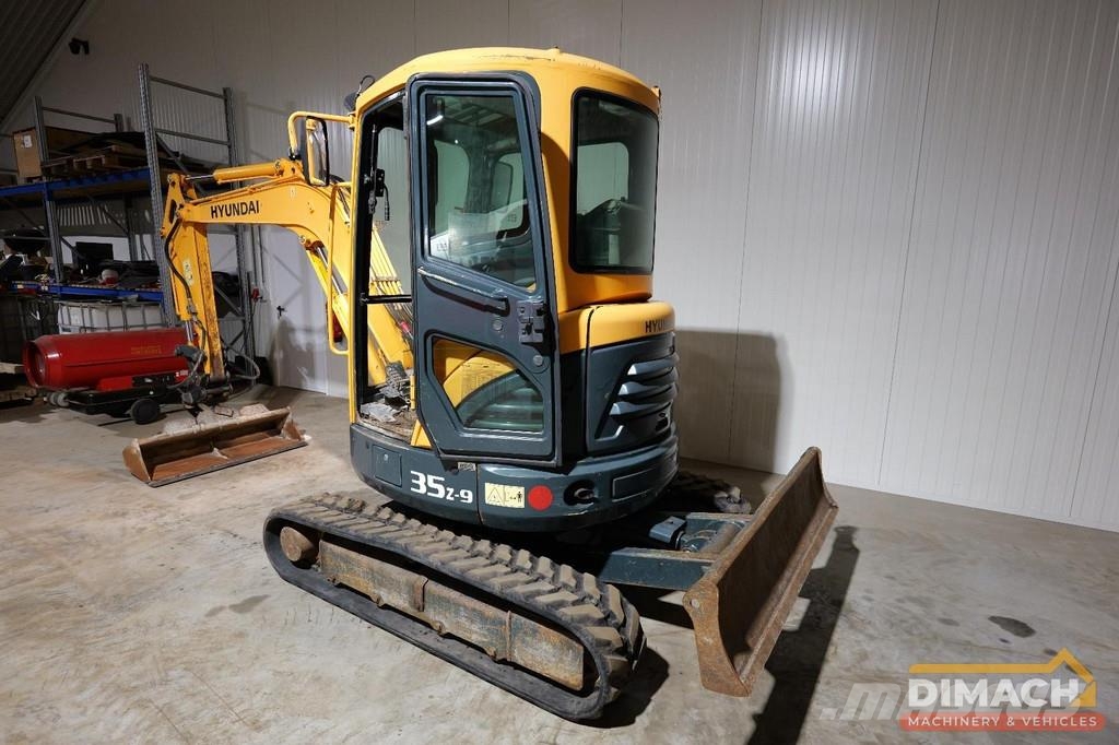 Hyundai ROBEX35Z-9 Robex 35Z-9 - 3650 kg - air conditionin Miniexcavadoras
